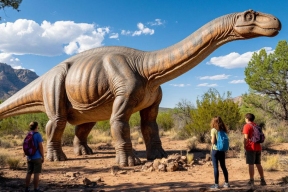 Остатки аламозавра обнаружены студентами национального парка США