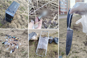 Горы бутылок и секс-игрушки: весенняя Тула увязла в грязи