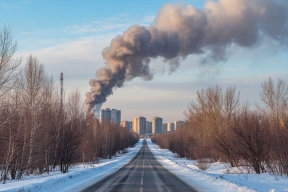 Второй за январь режим «черного неба» ввели в двух крупнейших городах Хакасии
