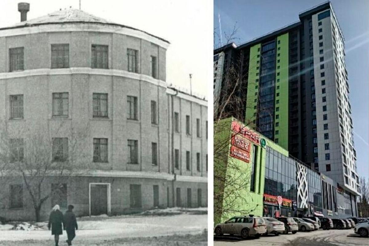 Исторические здания в Новосибирске уступают место современным постройкам