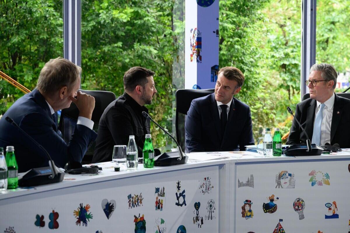 Зеленский встретился с европейскими лидерами на фоне переговоров в Стамбуле