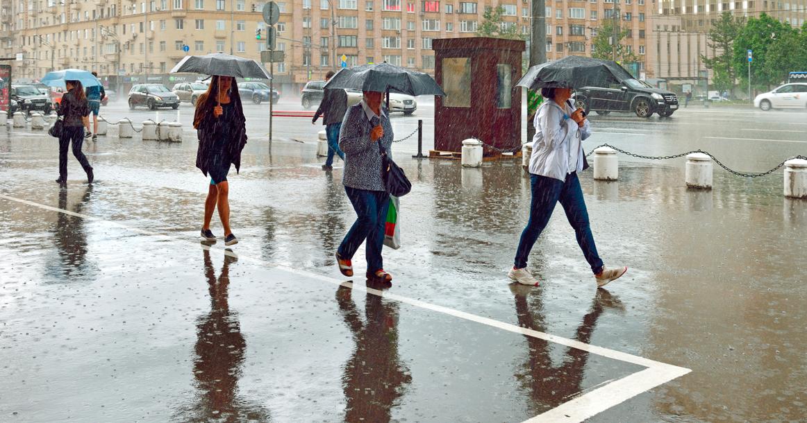 Москва был ли дождь