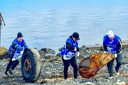 Волонтеры проекта «Чистая Арктика» за пять лет собрали на Чукотке свыше 1,2 тысячи тонн отходов