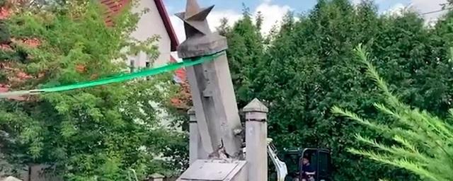 В польском Мальборке снесли памятник солдатам Красной Армии