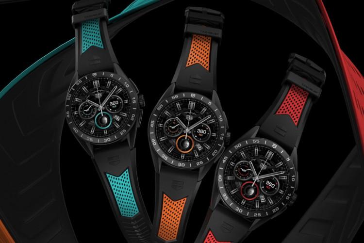 Компания TAG Heuer показала новые версии умных часов Connected Caliber E4