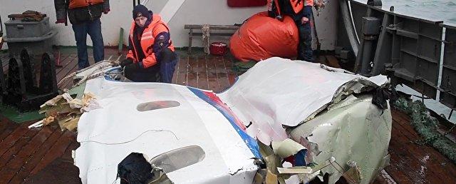 СКР опроверг данные о перегрузке разбившегося под Сочи Ту-154