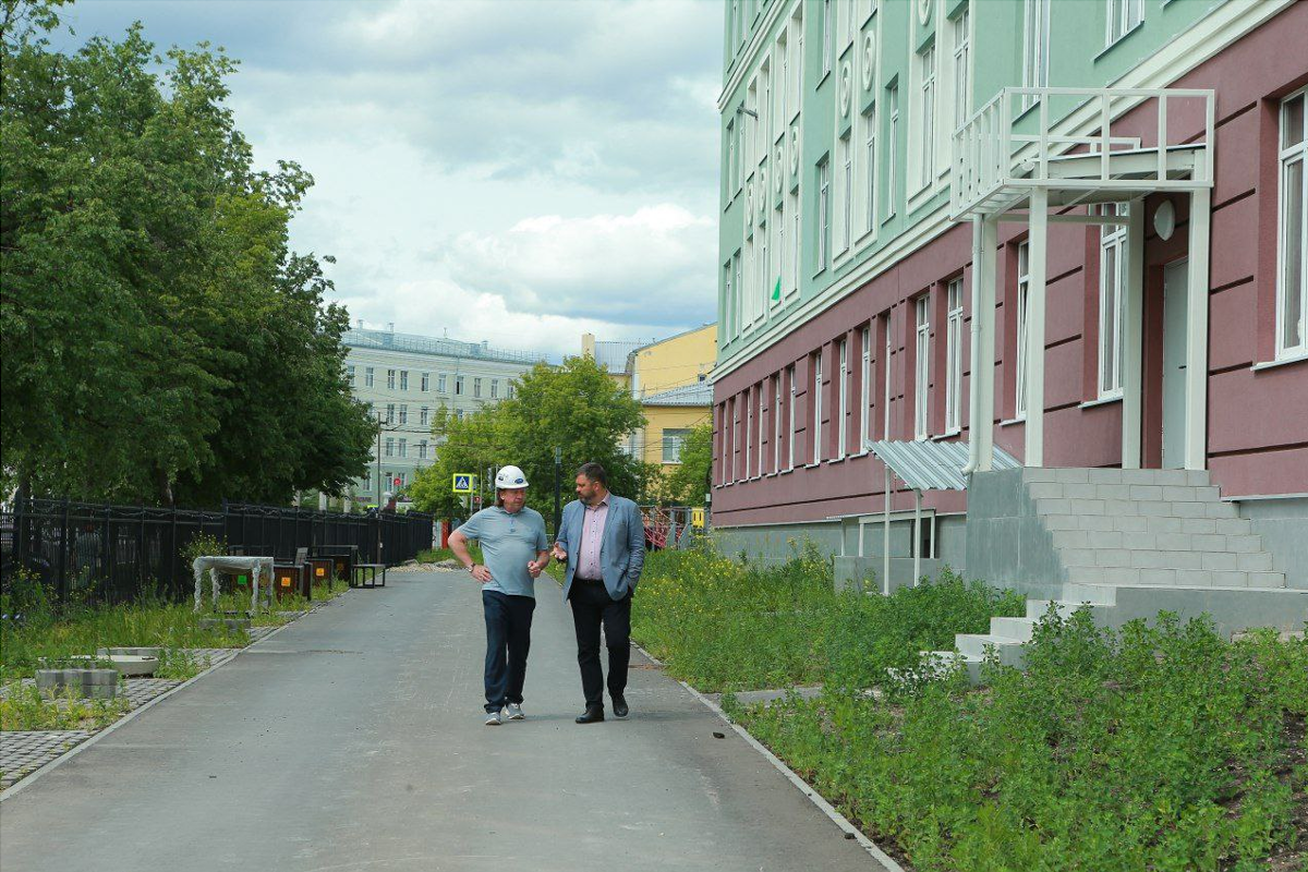 Глава Дзержинска Михаил Клинков рассказал о разрешении ситуации со школой имени А. Молева