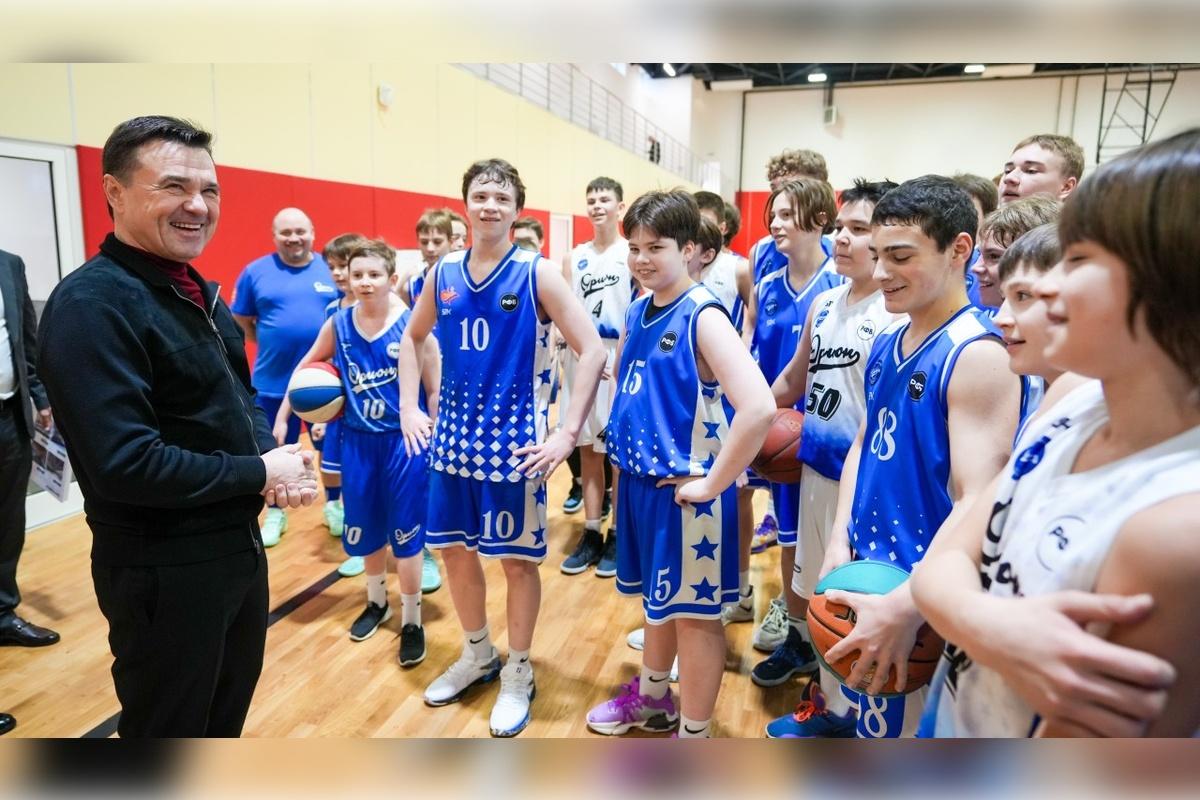 Андрей Воробьев: В спорткомплексе «Орион» Балашихи смогут заниматься 3 тыс. человек ежедневно