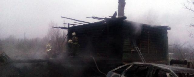 В Костромской области при пожаре в частном доме погиб 17-летний подросток