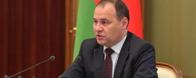 Премьер Белоруссии Головченко заявил о подготовке констрсанкций против Запада