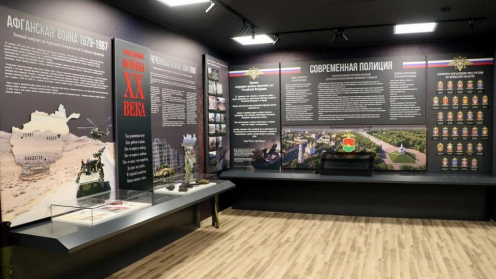 В Брянске в новом здании МВД открыли музей истории полиции