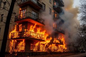 Второй пожар за два года: что известно о доме на Стачек, который полыхал в Ярославле