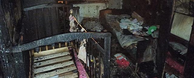При пожаре в Щекине два человека погибли и два пострадали