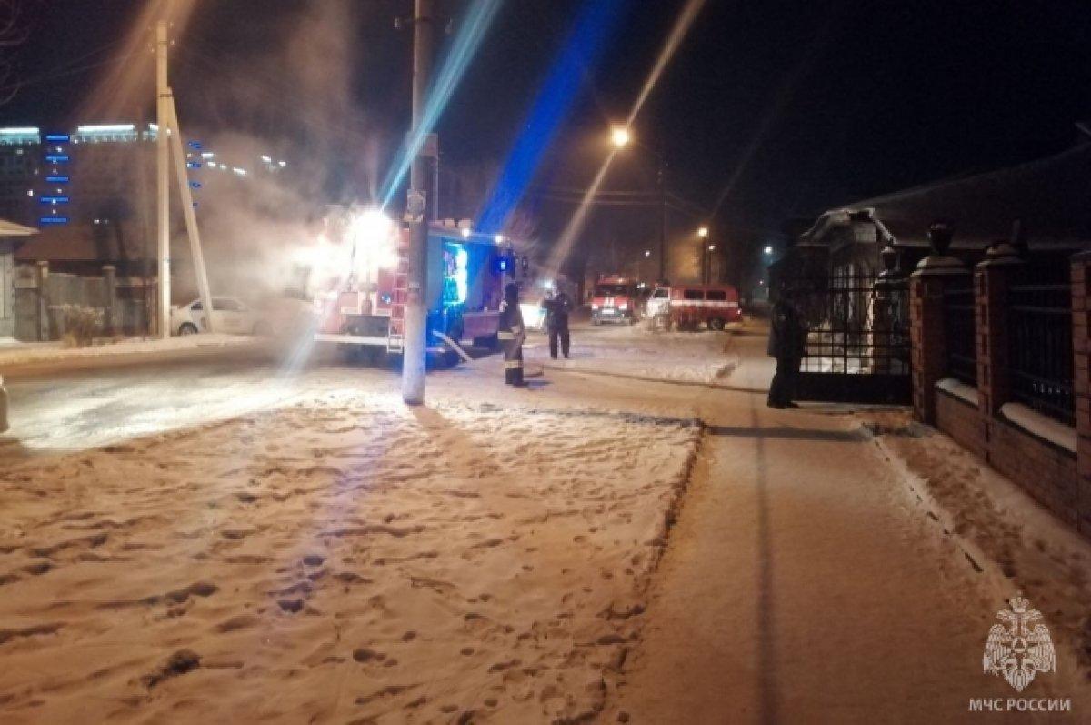 В Барнауле в пожаре погибли двое родителей и ребенок