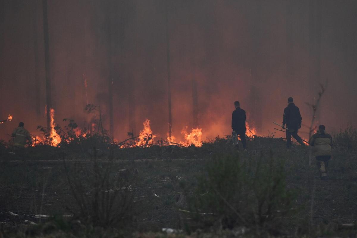 В Бурятии количество лесных пожаров за выходные сократилось до 21