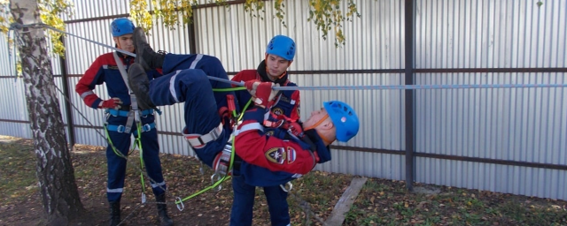 В Раменском колледже провели отборочные соревнования по компетенции «Спасательные работы»