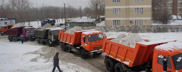 В Рязани хотят ввести штрафы для чиновников за плохую уборку снега