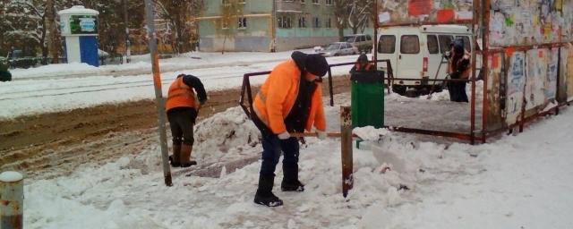 В Самаре снегоуборочные работы осуществляют 132 спецмашины