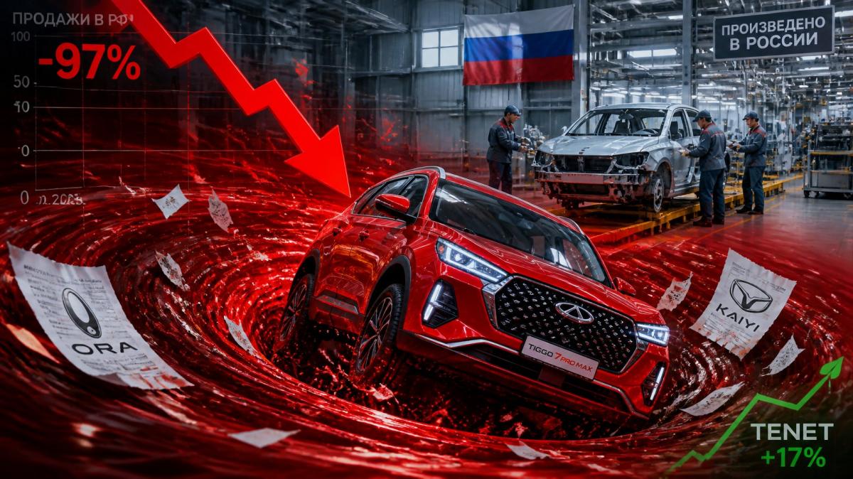 Китайские марки рухнули на 90%: Почему это лучшее, что могло случиться с российским авторынком