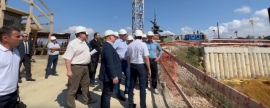 Вице-премьер РФ Марат Хуснуллин посетил главные стройки Севастополя