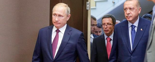 Владимир Путин и Реджеп Эрдоган встретились в Берлине