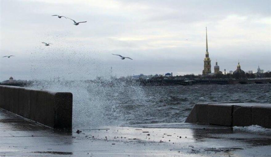 В Петербурге городские службы готовятся к шторму