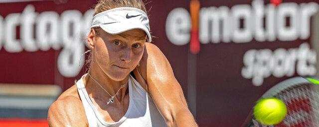 Самсонова вышла в 1/4 финала турнира в Штутгарте