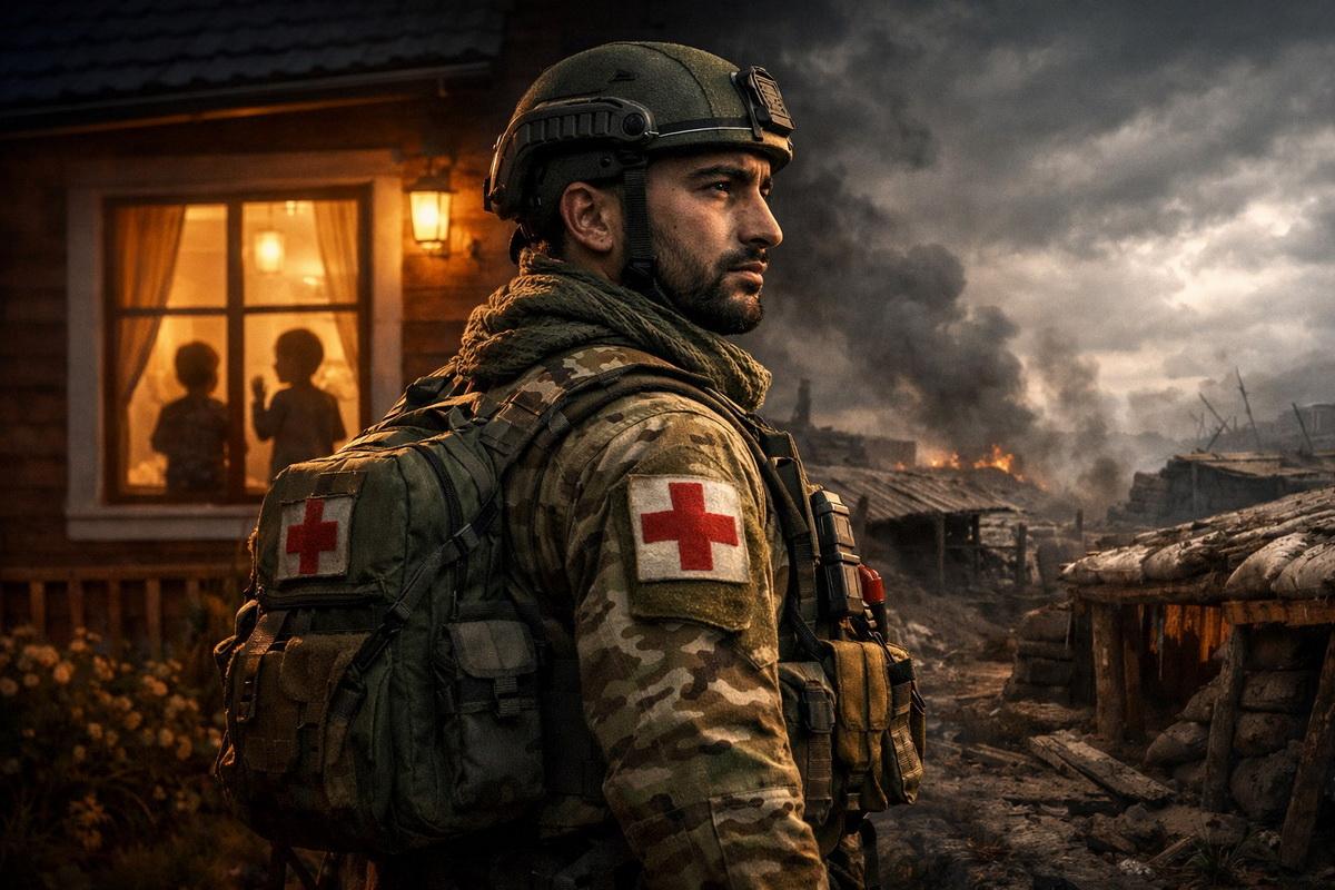 «Пацан на меня смотрел - я в ступор впал». Медик из Дагестана рассказал, почему не вернется домой до конца СВО