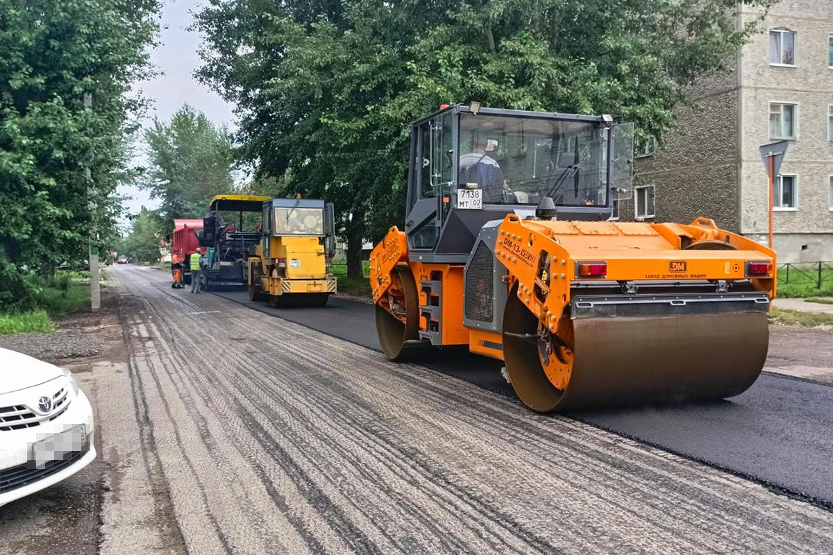 В Кемерове заменили более 53 000 квадратных метров дорог