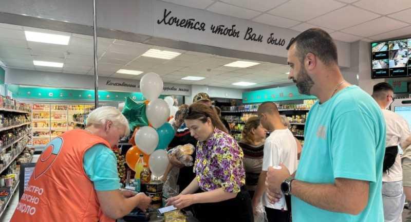 В НСО открылся первый магазин, работающий по франшизной модели