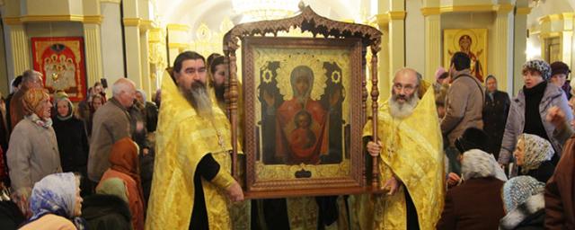 В Тамбовскую область прибудет одна из наиболее почитаемых икон Богородицы