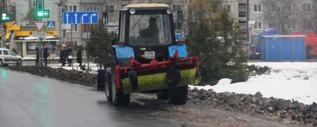 Ульяновские дороги расчищают более 40 единиц техники