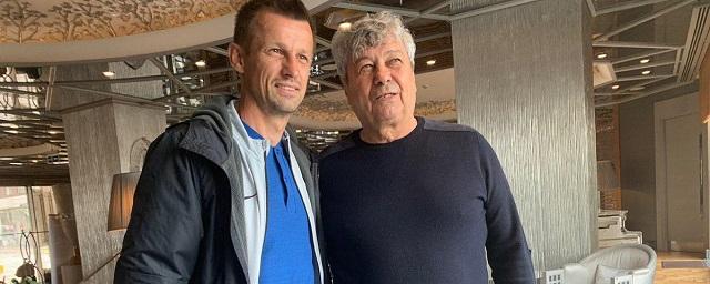 Сергей Семак встретился с Мирчей Луческу переда матчем с «Фенербахче»