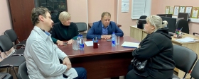 Глава г.о. Дорофеев провел прием граждан по вопросам здравоохранения