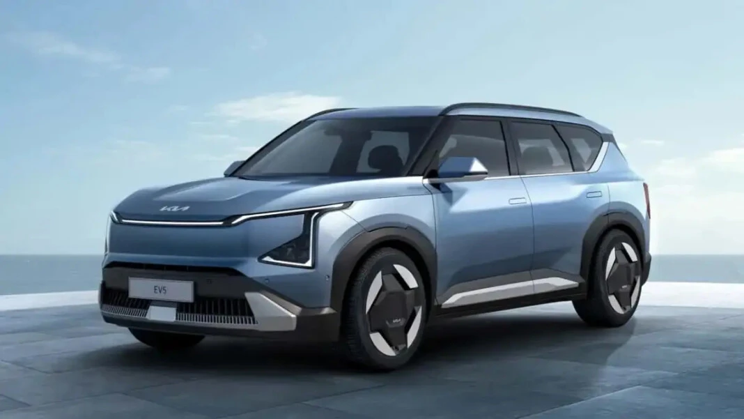 Новый электрокроссовер KIA EV5 выйдет на рынок по цене от 21,8 до 31,4 тысячи долларов