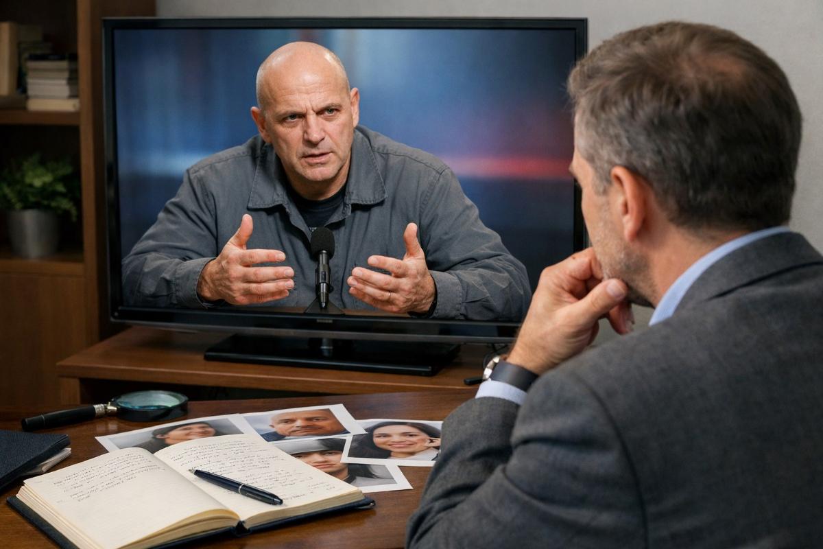 «Всё время лжёт». Физиогномист вывел на чистую воду киллера, стрелявшего в генерала Алексеева