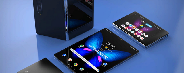 В интернете появились рендеры смартфона Samsung Galaxy Fold 2