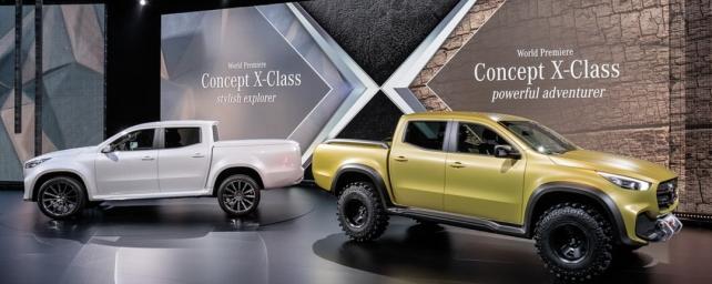 Пикап Mercedes-Benz X-Class может получить «заряженную» версию