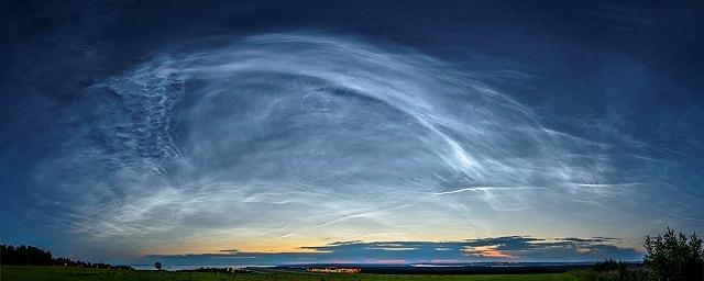 Эксперты NASA: Серебристые облака вызвали вспышки в космосе