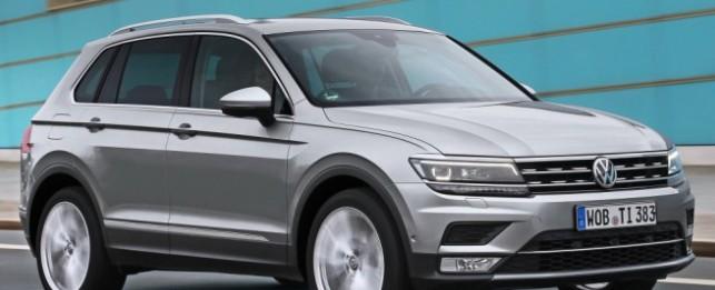 Новый Volkswagen Tiguan в январе стал бестселлером среди SUV в Европе