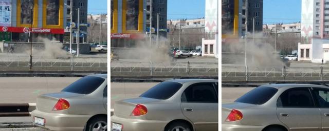 Жители Магнитогорска жалуются на очистку дорог от пыли