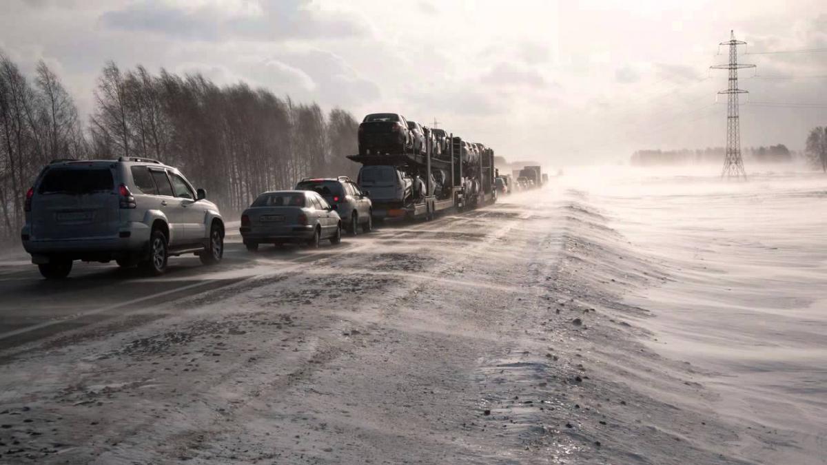 В Челябинске ограничили движение по трассе из-за погодных условий