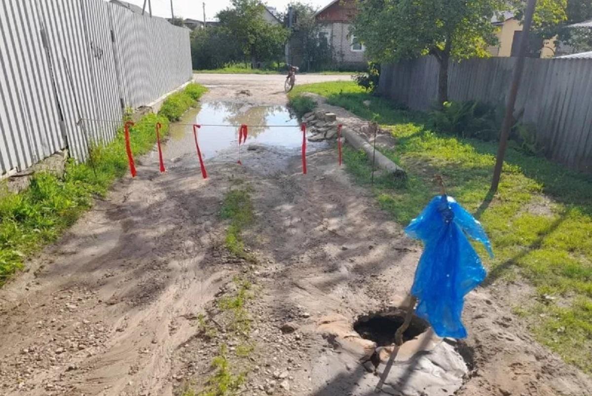 В псковском микрорайоне «Бутырки» без водоснабжения остались около 40 домов
