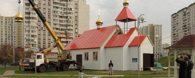 В ЮВАО Москвы по городской программе строят семь храмов