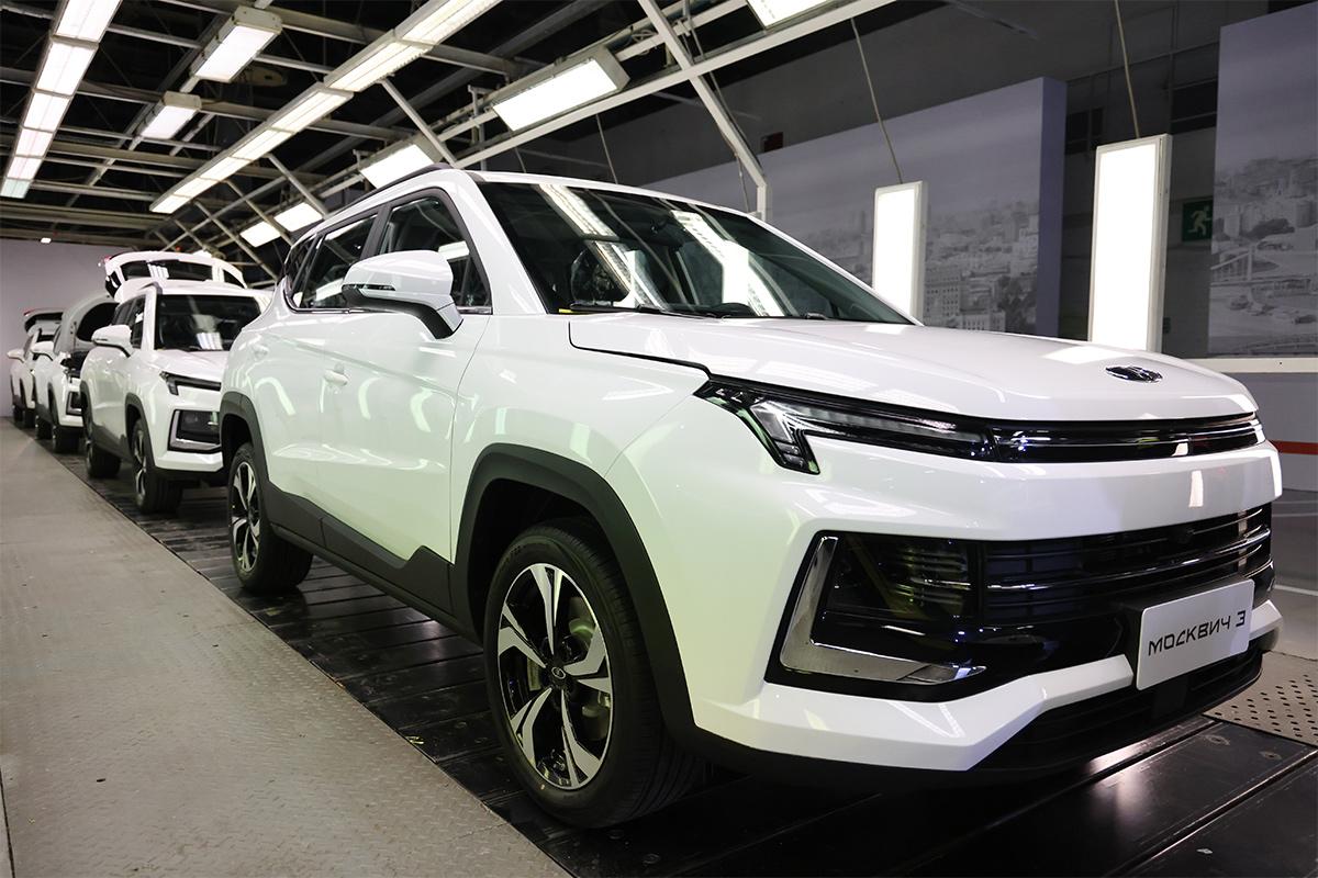 Стоимость кроссовера «Москвич 3» увеличилась на 48 тысяч рублей
