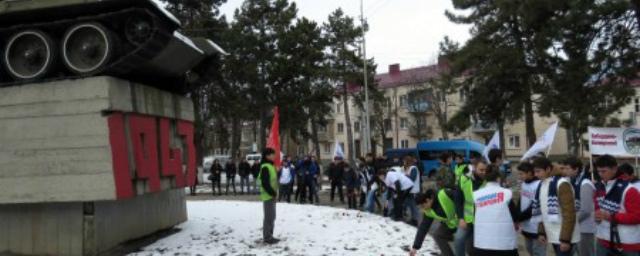 В Нальчике отметили годовщину освобождения от фашистских захватчиков