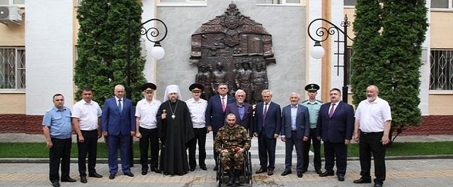 В Белгороде открыли памятник сотрудникам МВД