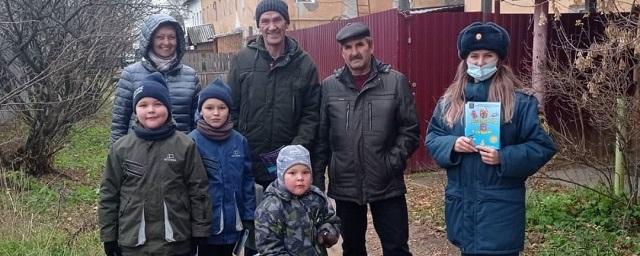 Юным раменчанам напомнили о недопущении шалости с огнем