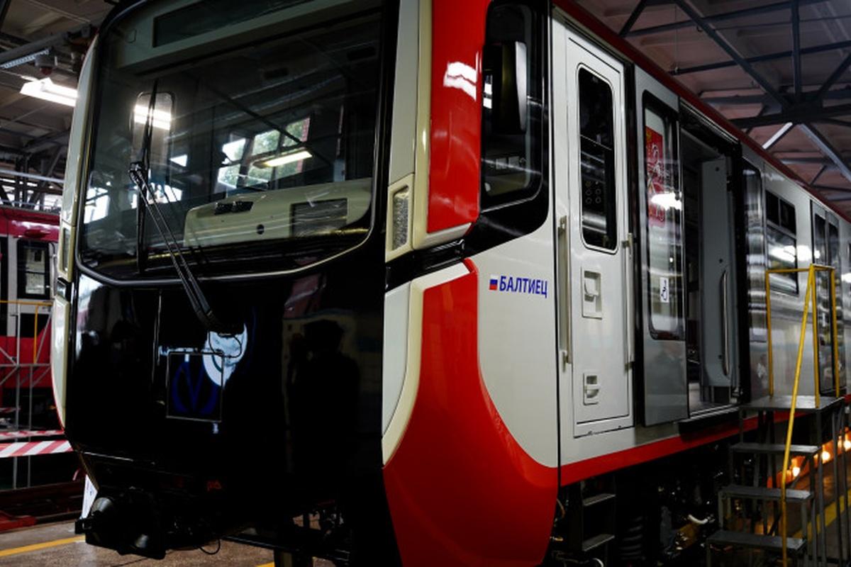 Метрополитен Петербурга пополнится 15 составами серии «Балтиец»