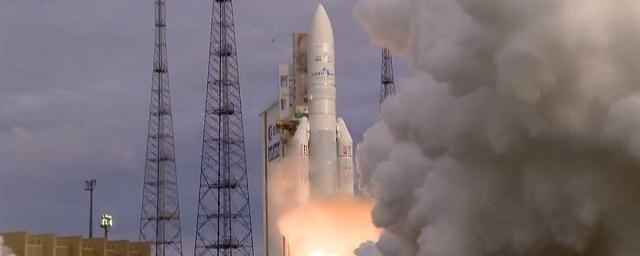 С космодрома Куру стартовала ракета Ariane-5 с двумя спутниками связи